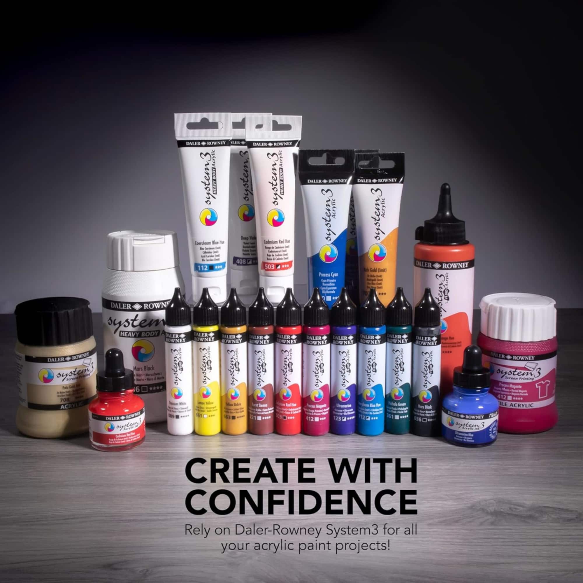 Daler-Rowney® System 3 Original Acrylic Starter Set